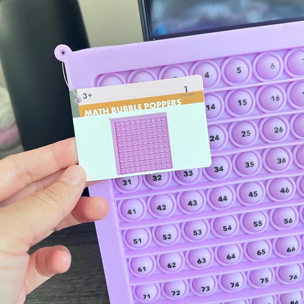 Target Bullseye Math Bubble Poppers🌸 - Picture 2 of 5
